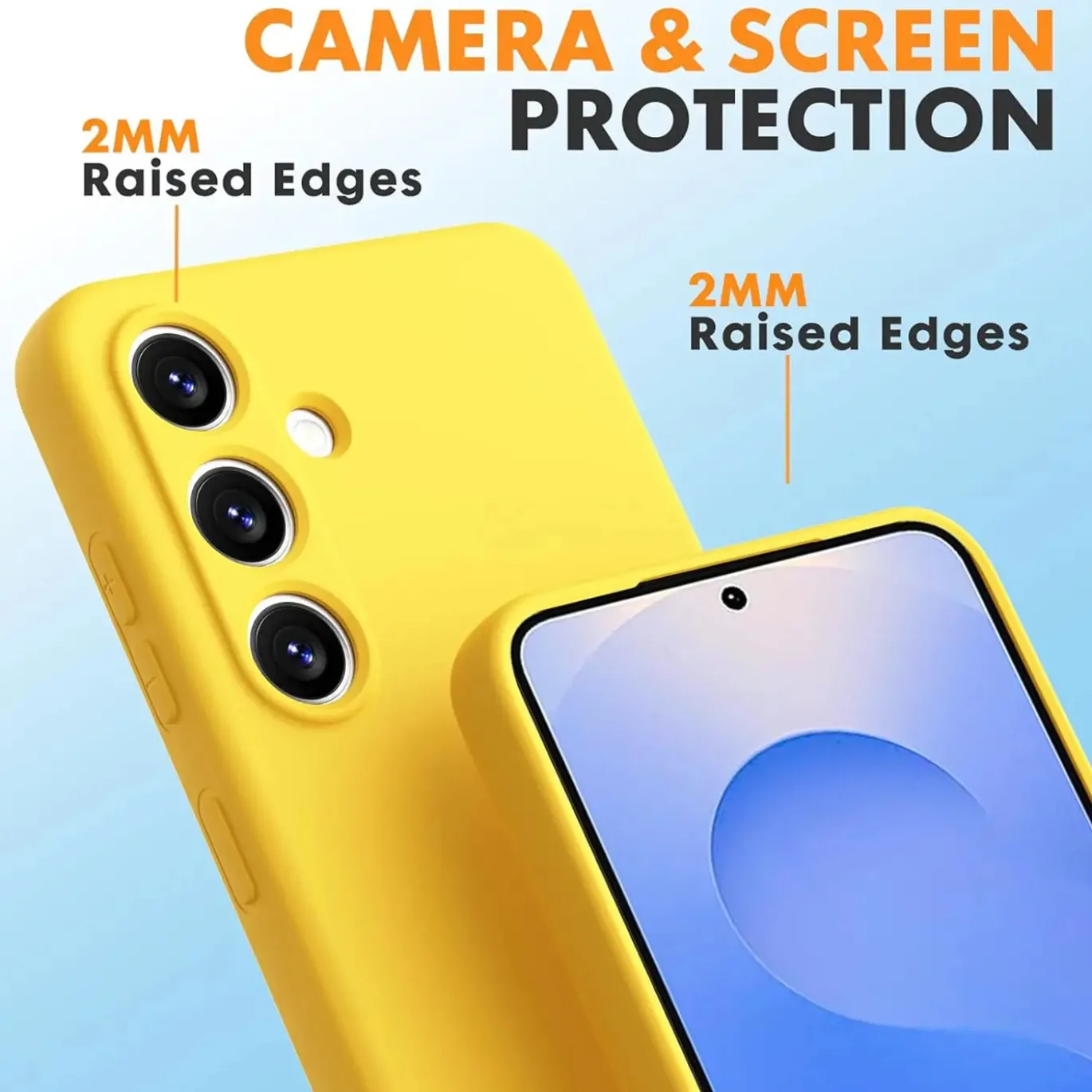 Samsung Galaxy S25 Plus - Silikon Case mit Mikrofaser-Innenseite