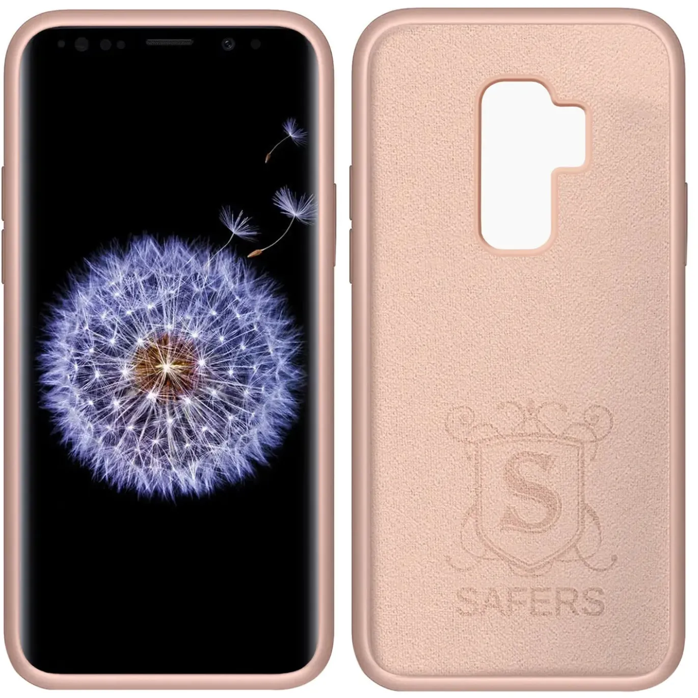 Samsung Galaxy S9 Plus - Silikon Case mit Mikrofaser-Innenseite