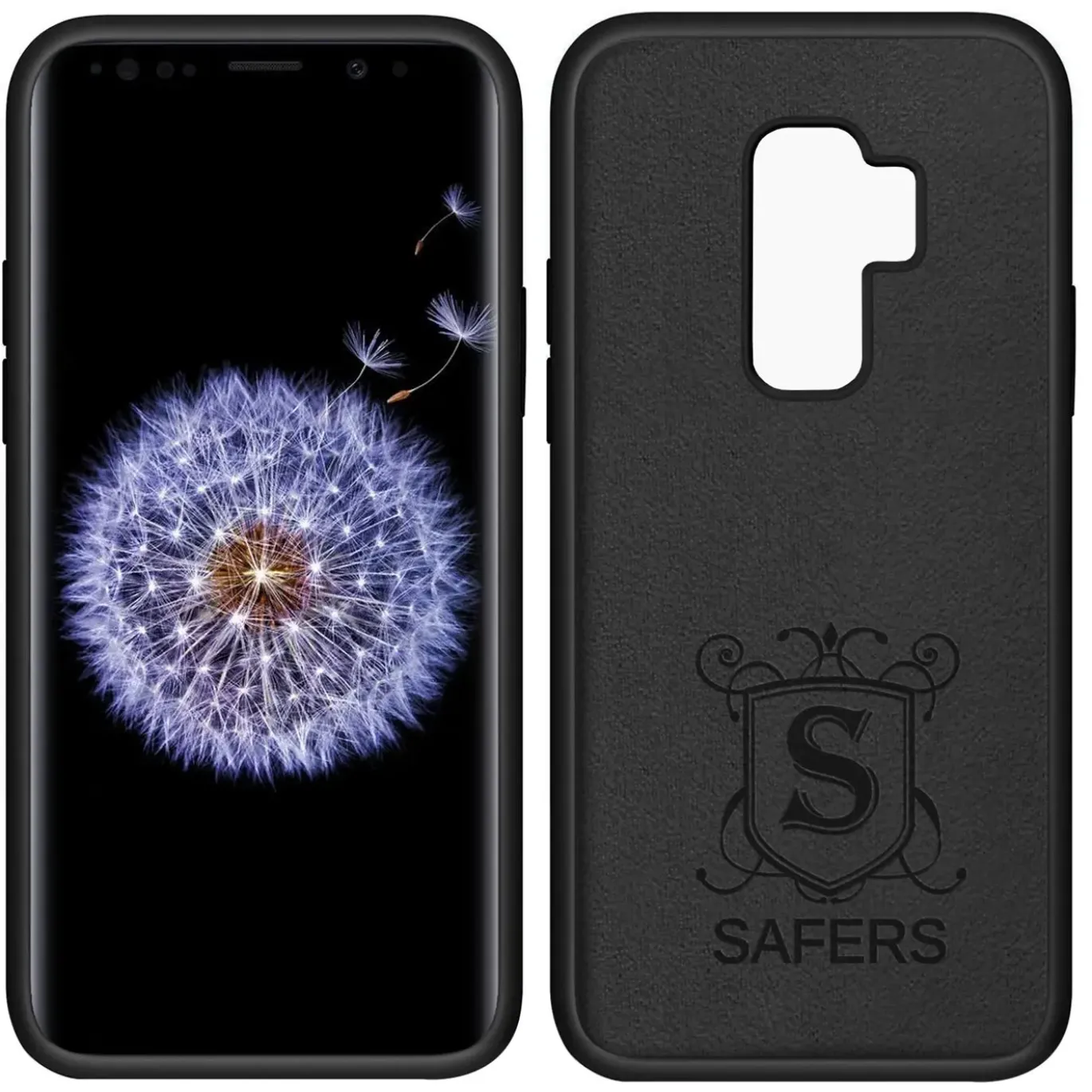 Samsung Galaxy S9 Plus - Silikon Case mit Mikrofaser-Innenseite