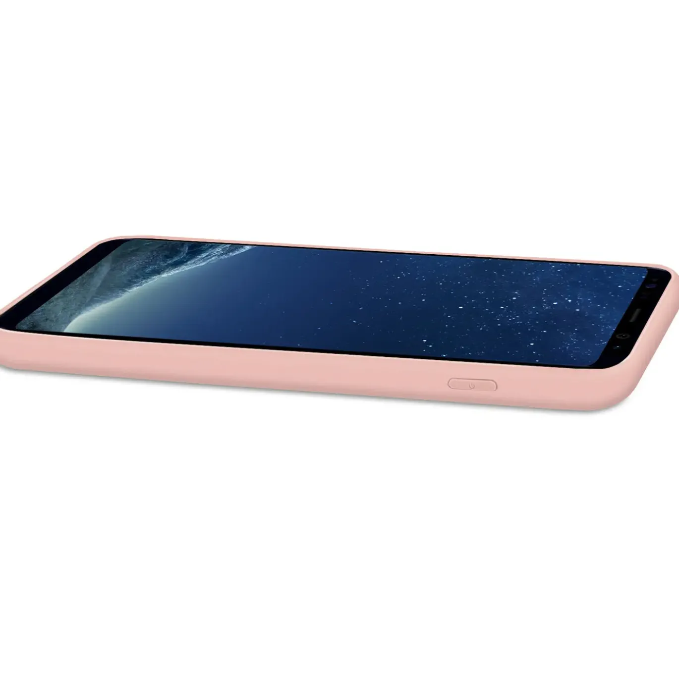 Samsung Galaxy S8 Plus - Silikon Case mit Mikrofaser-Innenseite