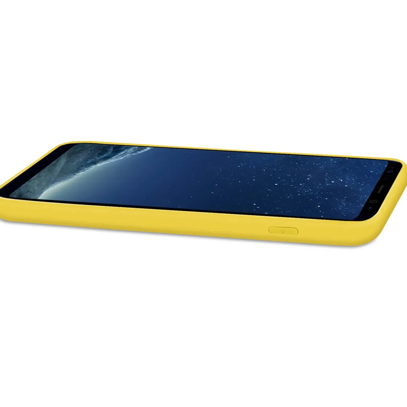 Samsung Galaxy S8 Plus - Silikon Case mit Mikrofaser-Innenseite