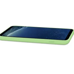 Samsung Galaxy S8 Plus - Silikon Case mit Mikrofaser-Innenseite