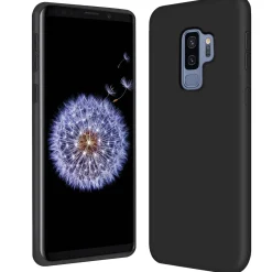 Samsung Galaxy S9 Plus - Slim Silikon Backcover Schwarz