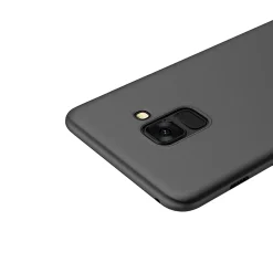 Samsung Galaxy S9 Plus - Slim Silikon Backcover Schwarz
