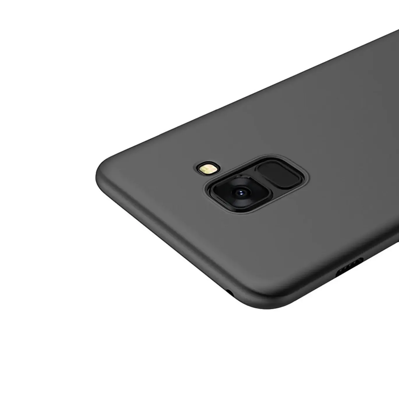 Samsung Galaxy S9 Plus - Slim Silikon Backcover Schwarz
