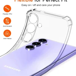 Samsung Galaxy S24 Plus - Stoßfestes Clear Case