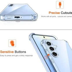 Samsung Galaxy S25 Plus - Stoßfestes Clear Case