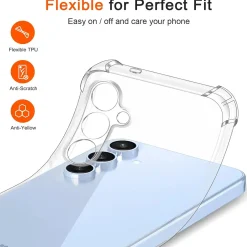 Samsung Galaxy S25 Plus - Stoßfestes Clear Case