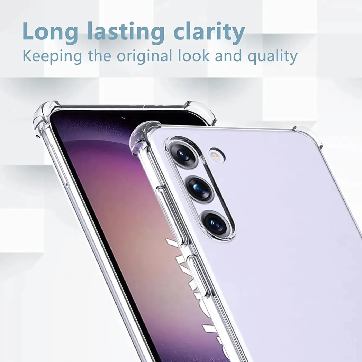 Samsung Galaxy S23 Plus - Stoßfestes Clear Case