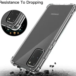 Samsung Galaxy S20 Plus - Stoßfestes Clear Case