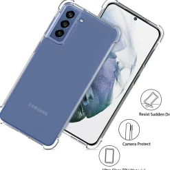 Samsung Galaxy S21 Plus - Stoßfestes Clear Case