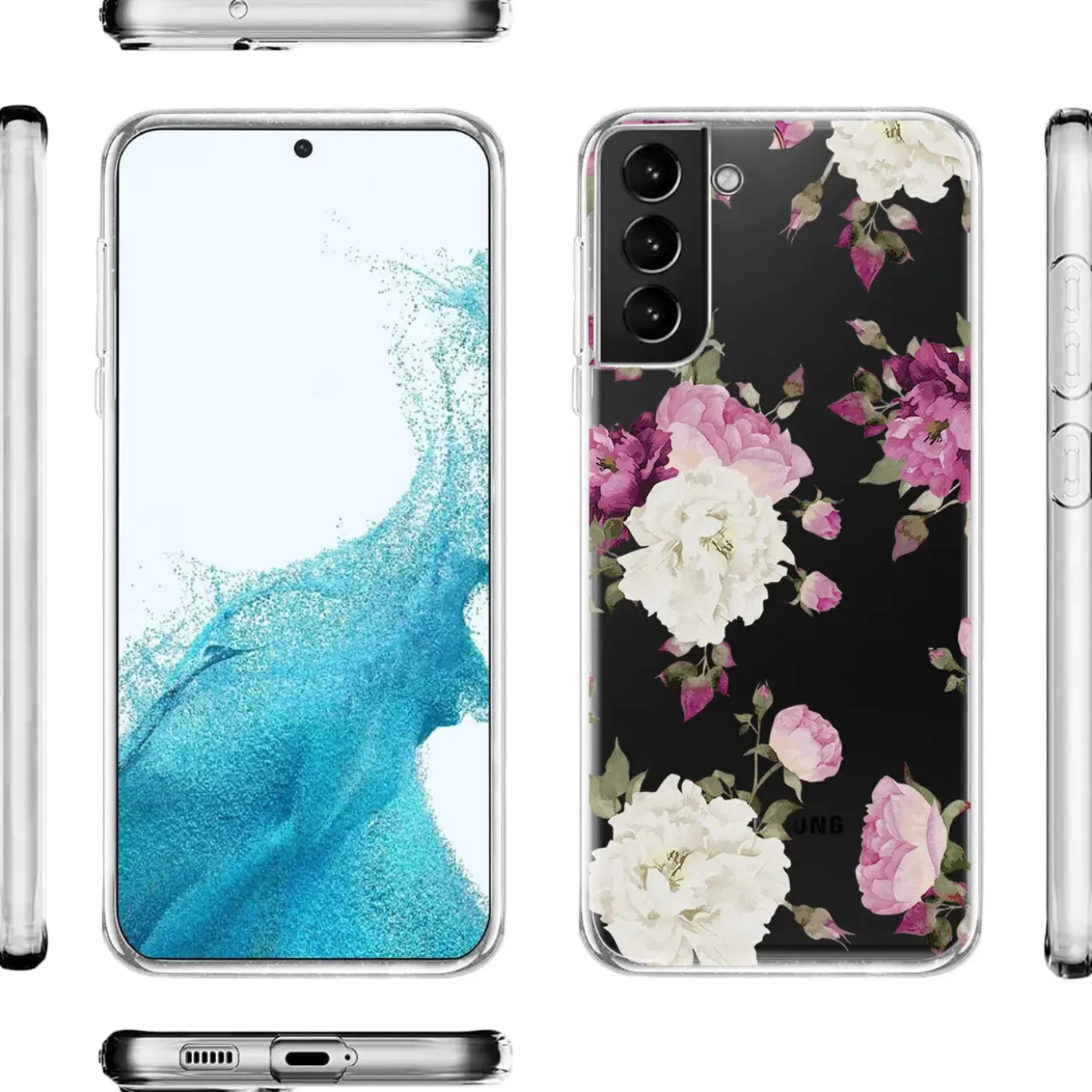 Samsung Galaxy S22 Plus - TPU Case mit Motivdruck