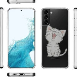 Samsung Galaxy S22 Plus - TPU Case mit Motivdruck