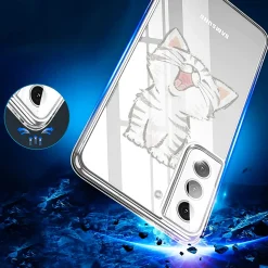 Samsung Galaxy S22 Plus - TPU Case mit Motivdruck