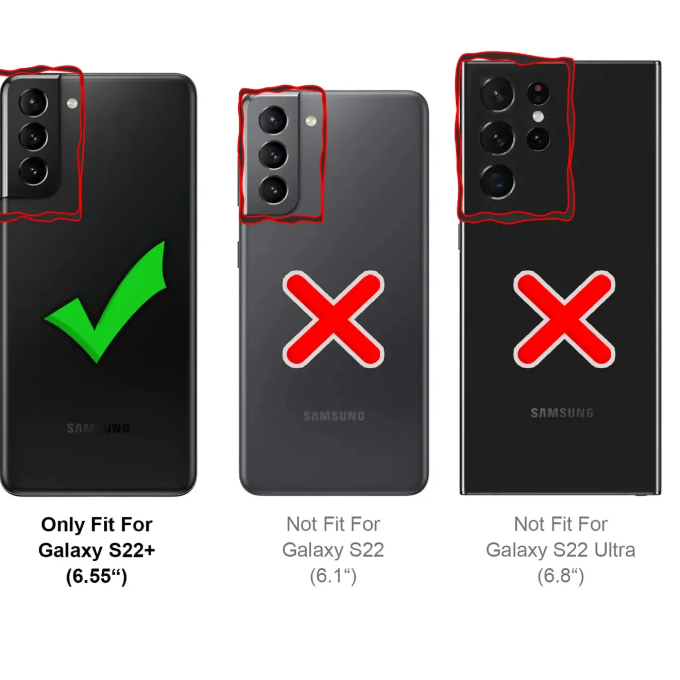 Samsung Galaxy S22 Plus - TPU Case mit Motivdruck