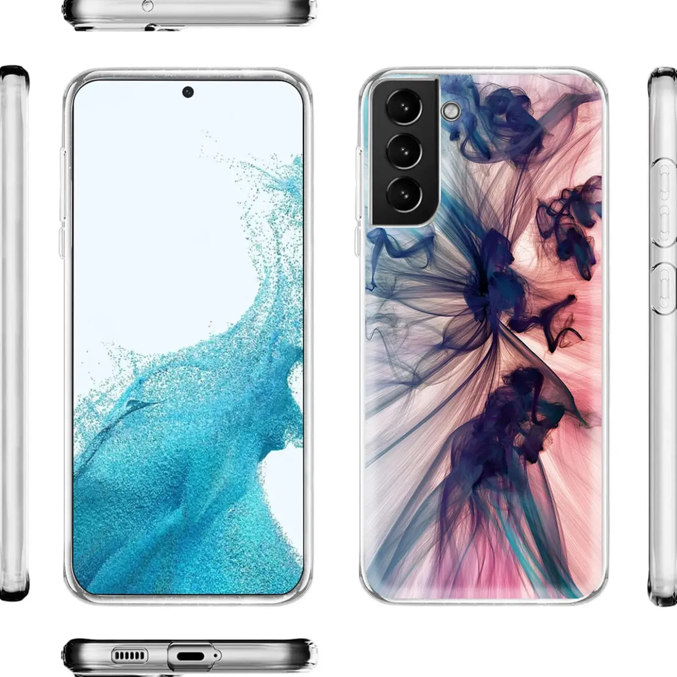 Samsung Galaxy S22 Plus - TPU Case mit Motivdruck