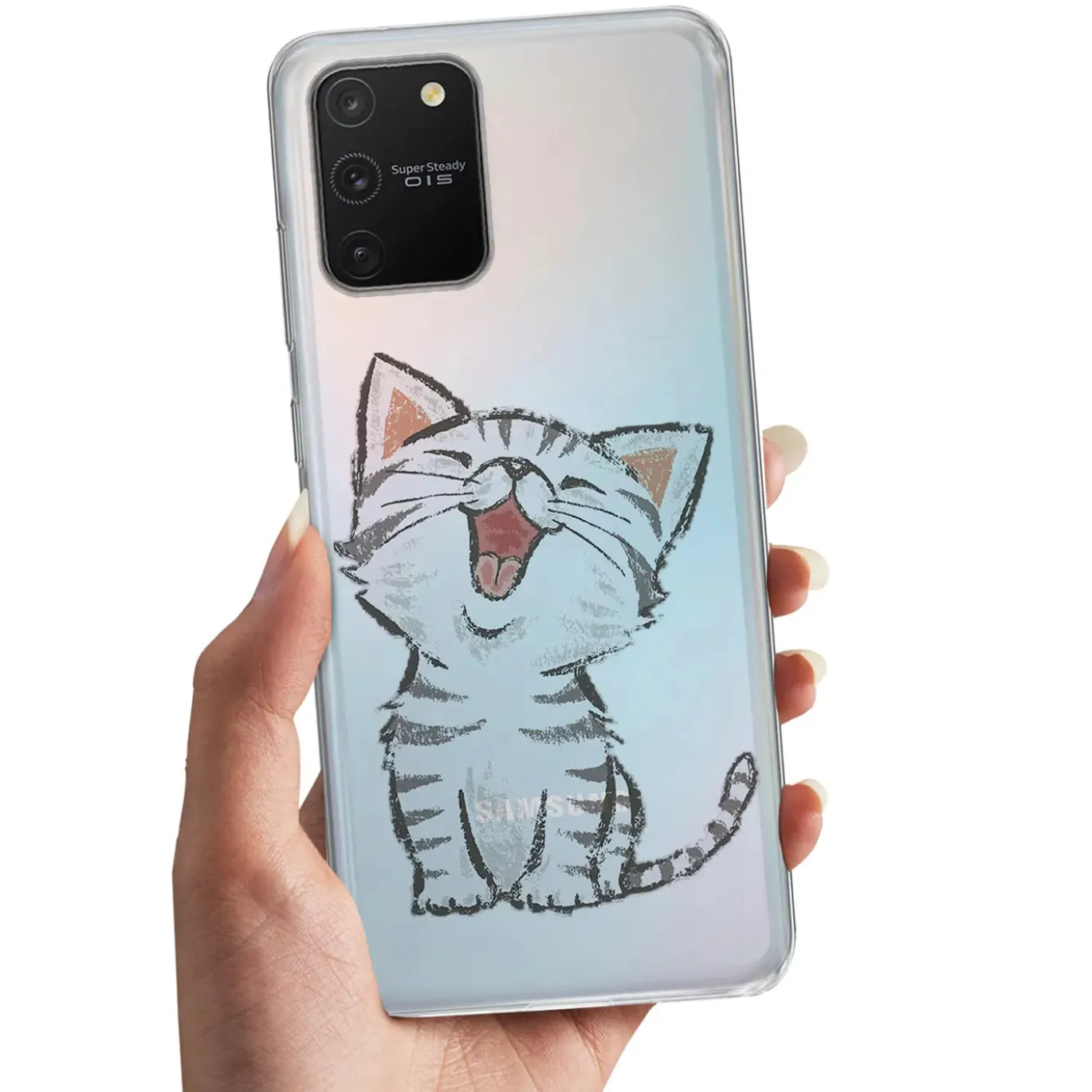 Samsung Galaxy S8 Plus - TPU Case mit Motivdruck