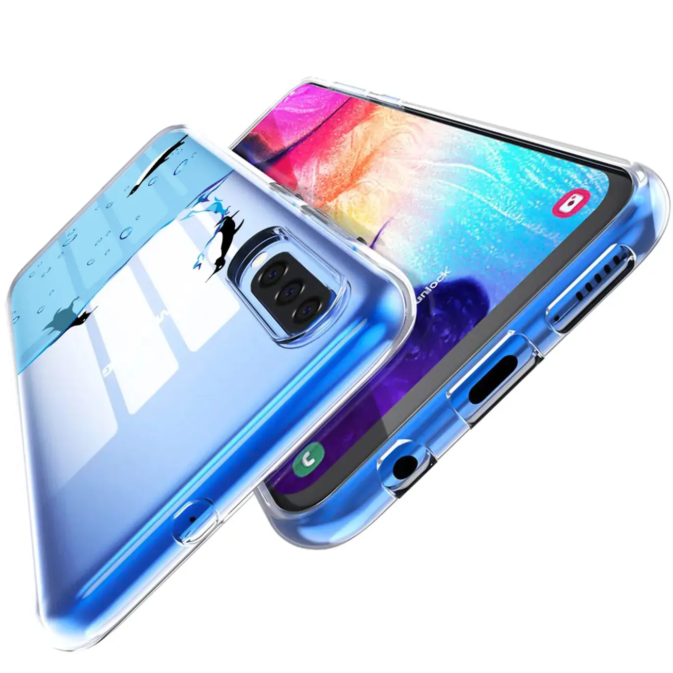 Samsung Galaxy S8 Plus - TPU Case mit Motivdruck