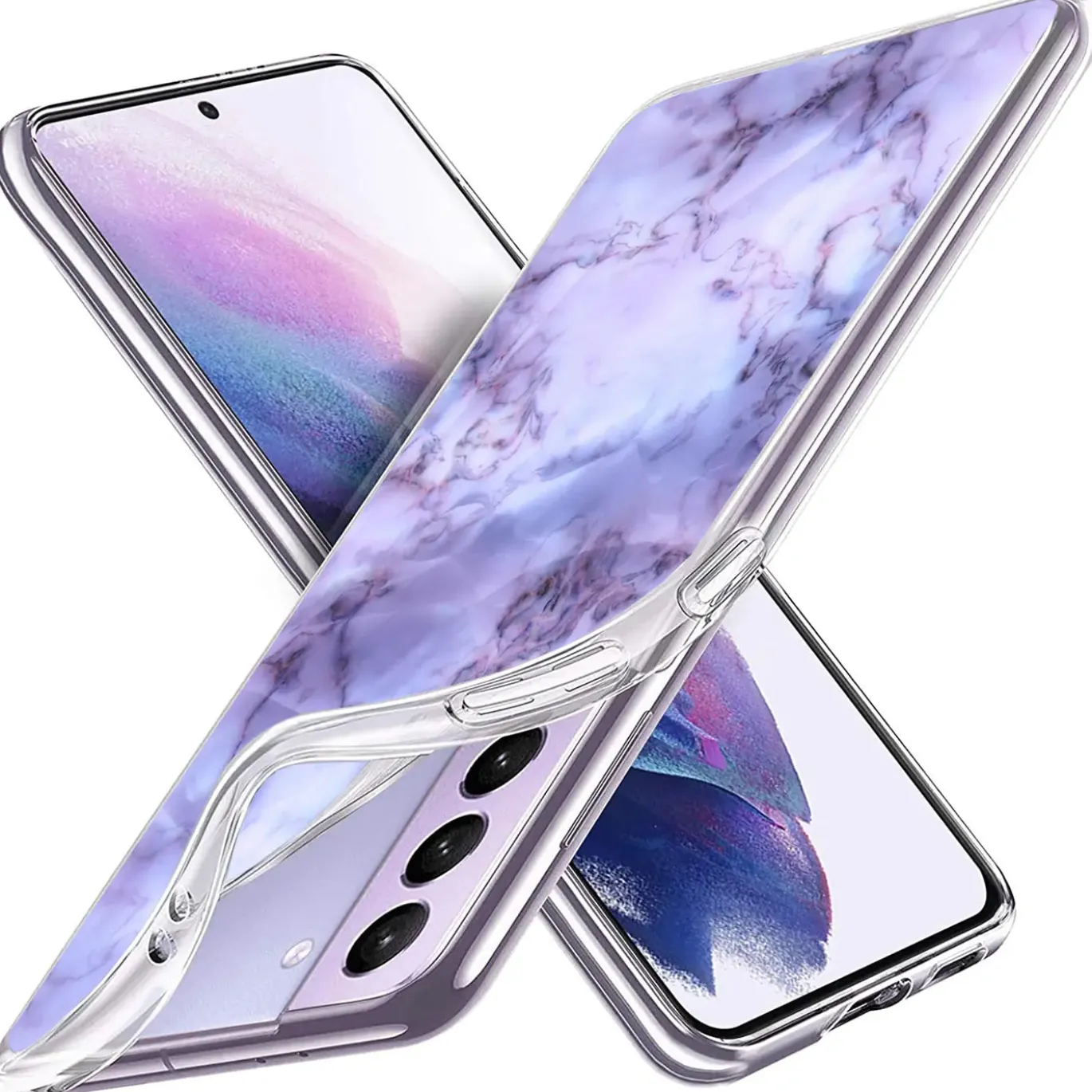 Samsung Galaxy S21 Plus - TPU Case mit Motivdruck