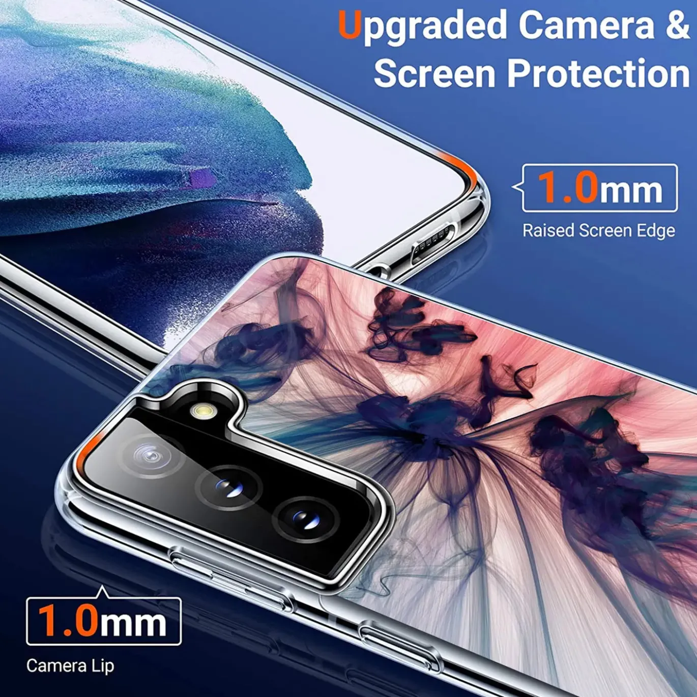 Samsung Galaxy S21 Plus - TPU Case mit Motivdruck