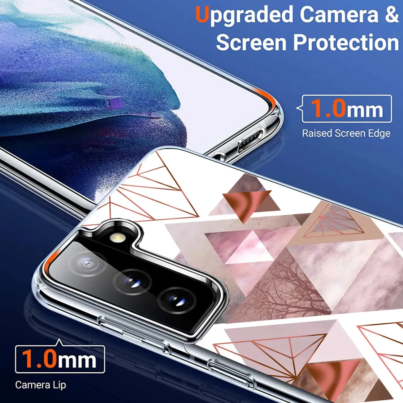 Samsung Galaxy S21 Plus - TPU Case mit Motivdruck