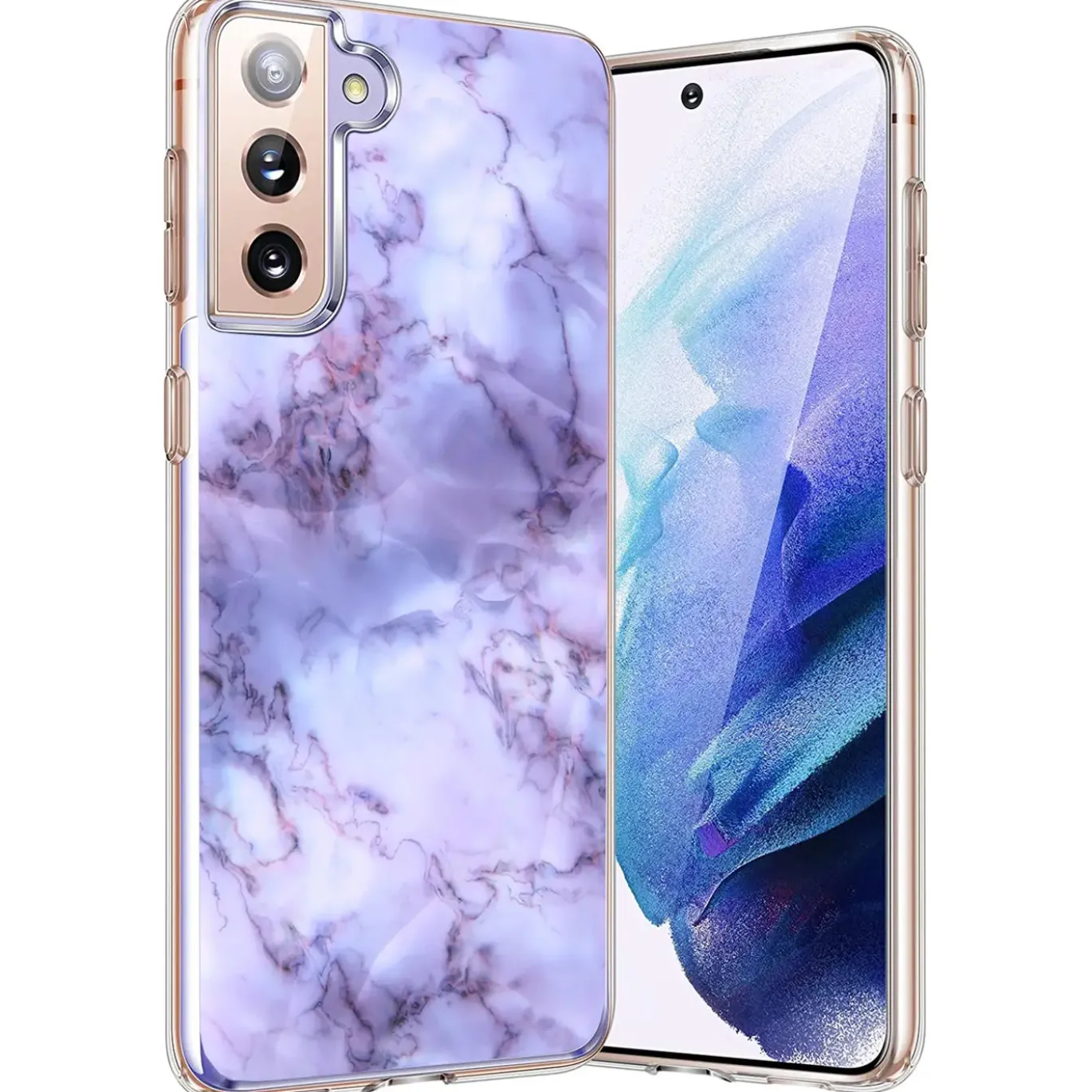 Samsung Galaxy S21 Plus - TPU Case mit Motivdruck