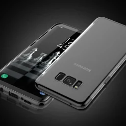 Samsung Galaxy S9 Plus - Transparente Hülle mit Akzenten