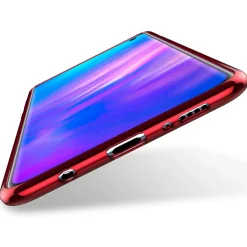 Samsung Galaxy S20 Plus - Transparente Hülle mit Akzenten