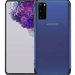 Samsung Galaxy S20 Plus - Transparente Hülle mit Akzenten