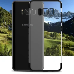 Samsung Galaxy S8 Plus - Transparente Hülle mit Akzenten