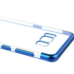 Samsung Galaxy S8 Plus - Transparente Hülle mit Akzenten