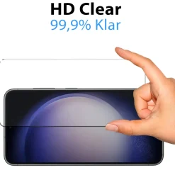 Samsung Galaxy S23 Plus - 2x 9H Panzer Glasfolie, Displayfolie