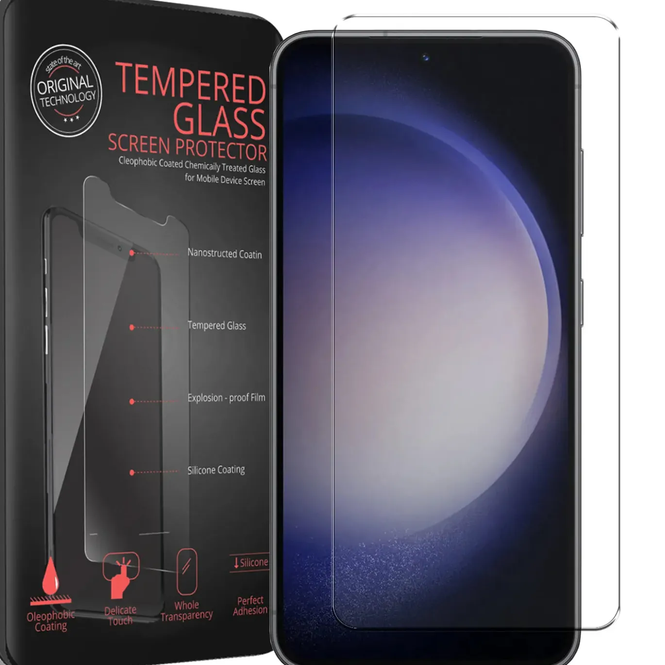 Samsung Galaxy S23 Plus - 2x 9H Panzer Glasfolie, Displayfolie