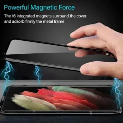 Samsung Galaxy S21 Ultra - 360° Glas Hülle mit Rundumschutz