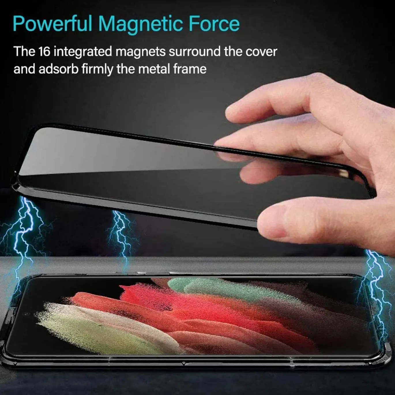 Samsung Galaxy S21 Ultra - 360° Glas Hülle mit Rundumschutz