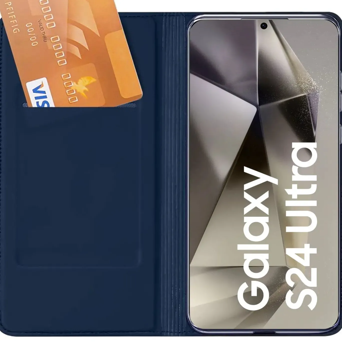 Samsung Galaxy S24 Ultra - Booklet Case mit Magnetverschluss