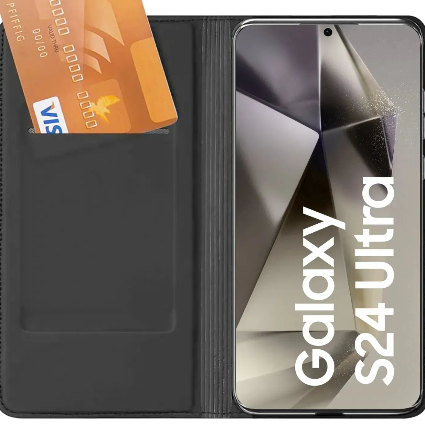 Samsung Galaxy S24 Ultra - Booklet Case mit Magnetverschluss