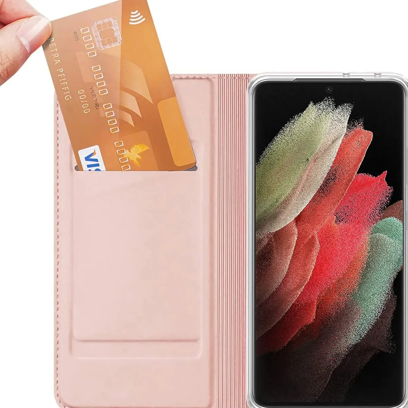 Samsung Galaxy S21 Ultra - Booklet Case mit Magnetverschluss