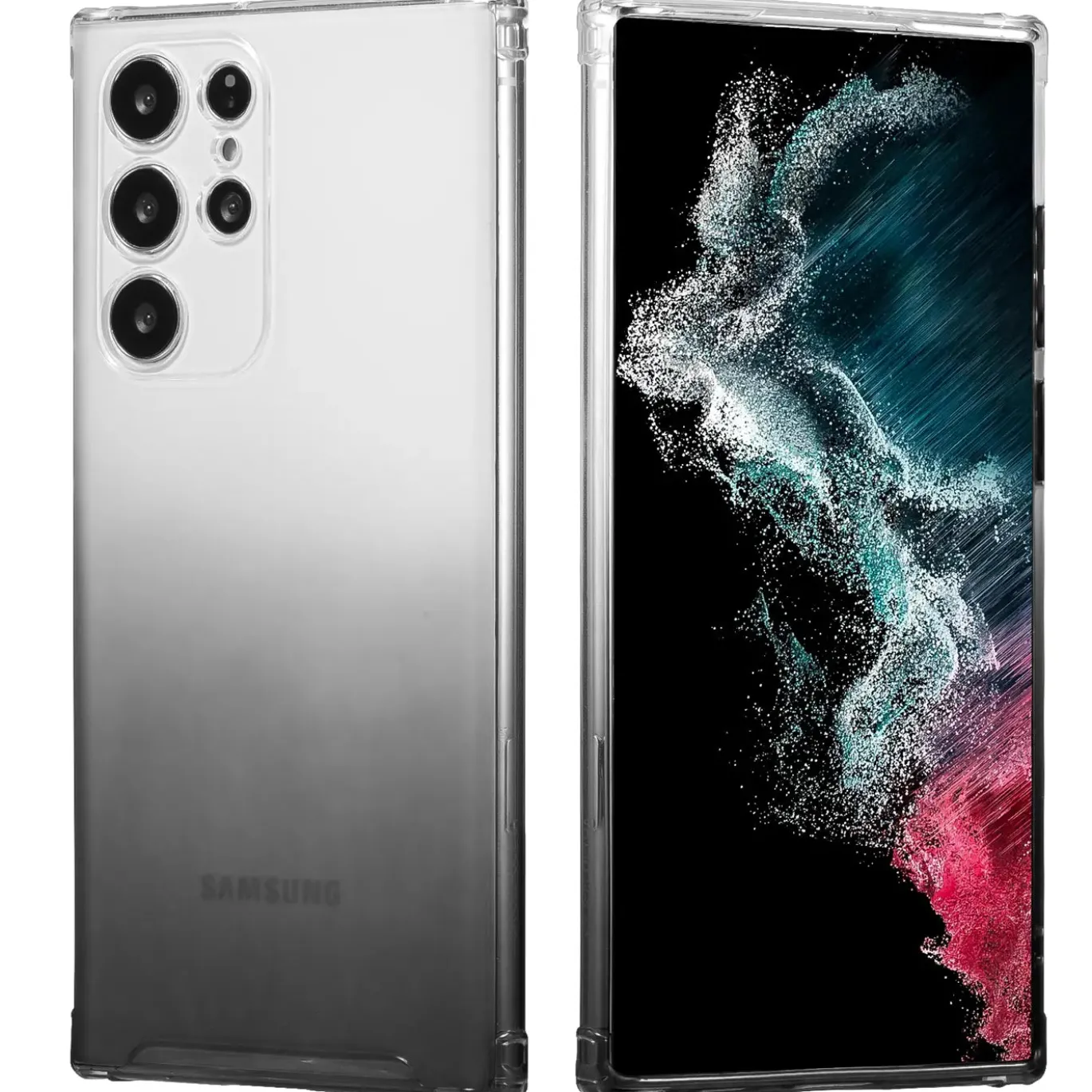 Samsung Galaxy S21 Ultra - Farbverlauf Hülle ultra dünn