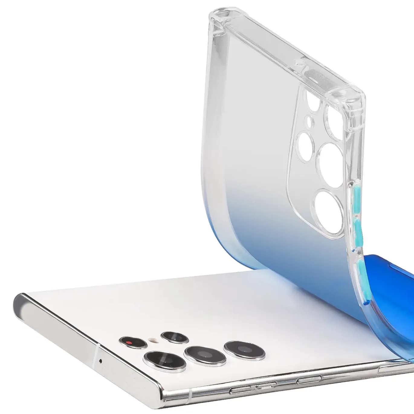 Samsung Galaxy S21 Ultra - Farbverlauf Hülle ultra dünn