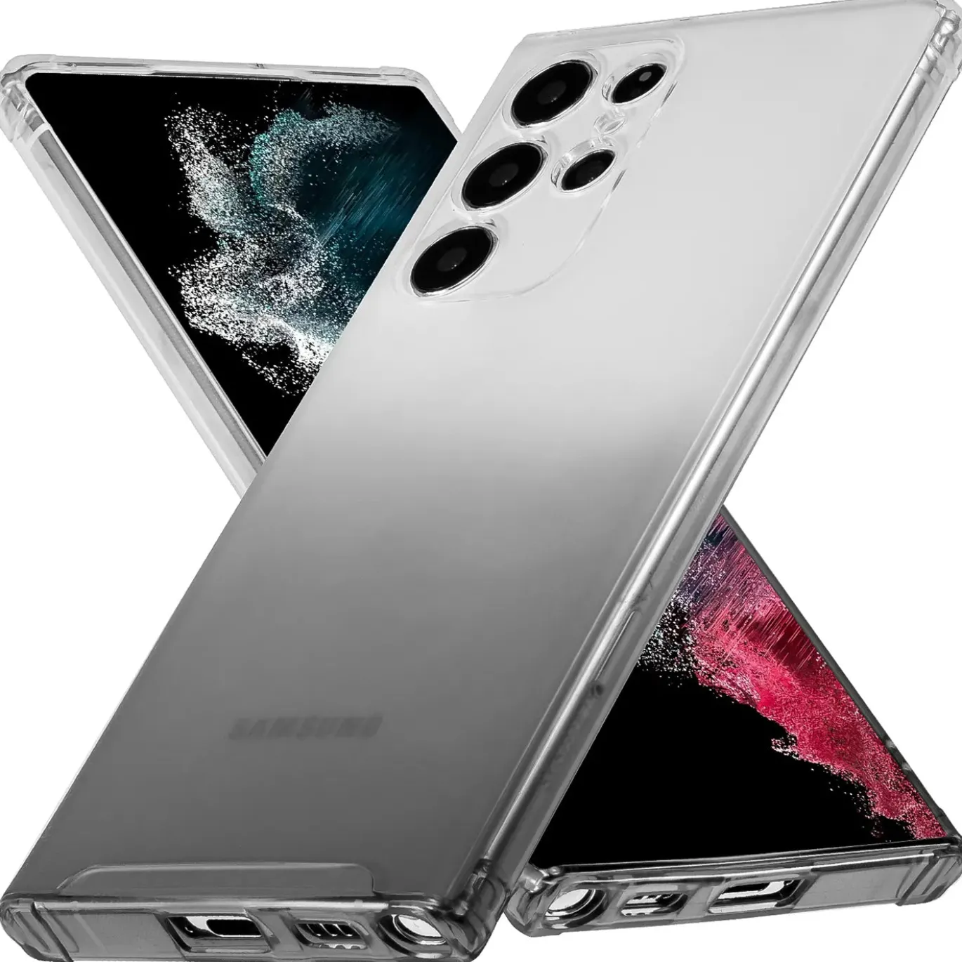 Samsung Galaxy S21 Ultra - Farbverlauf Hülle ultra dünn