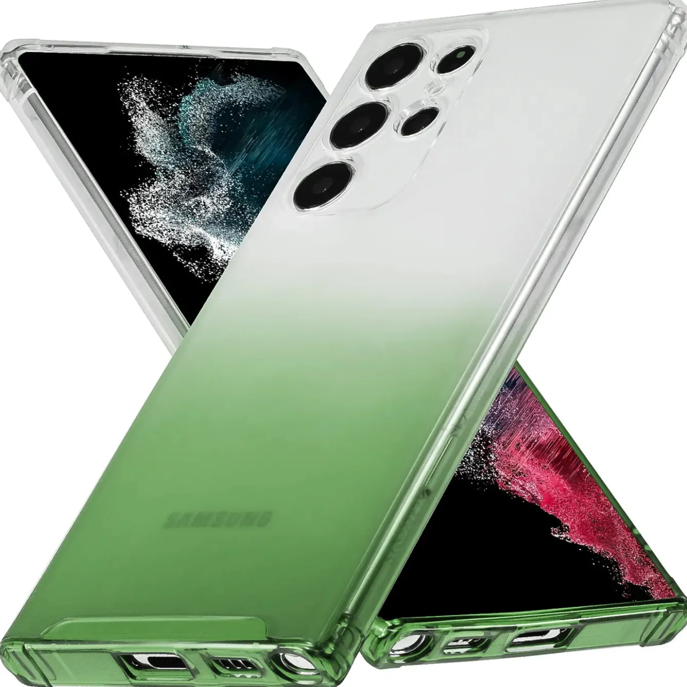 Samsung Galaxy S21 Ultra - Farbverlauf Hülle ultra dünn
