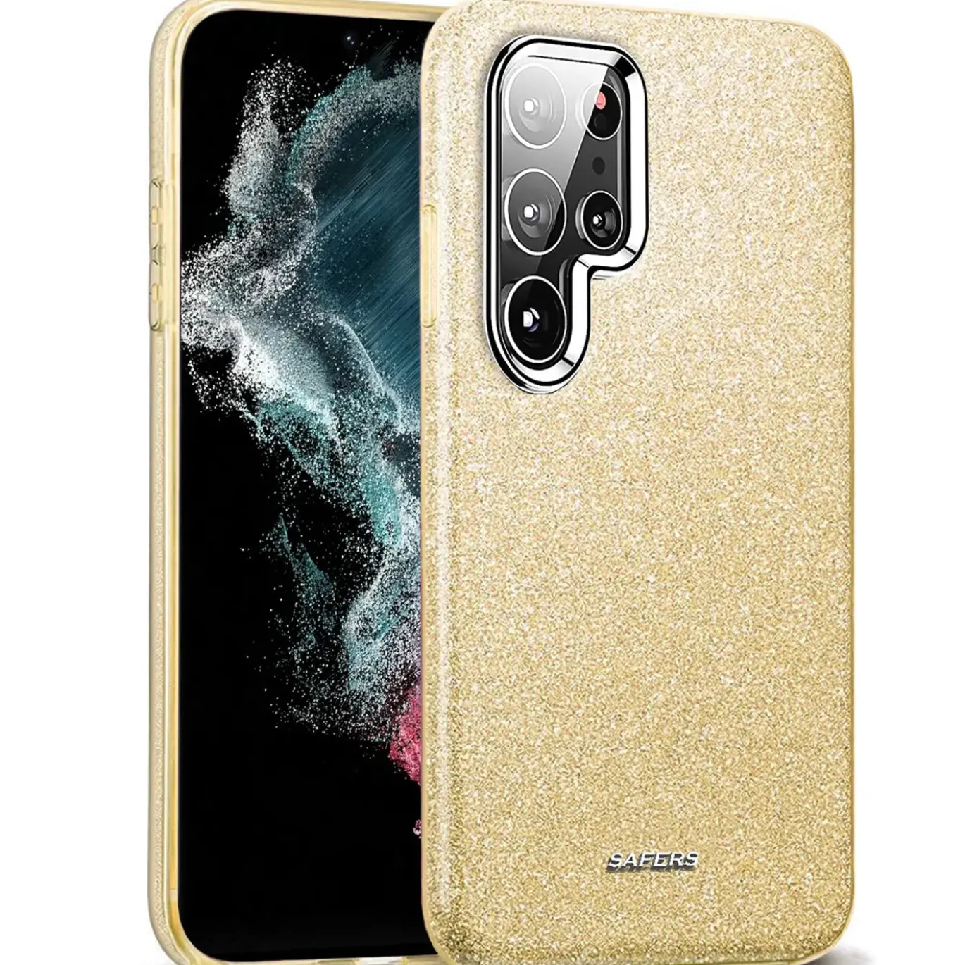 Samsung Galaxy S22 Ultra - Glitzer TPU Hülle