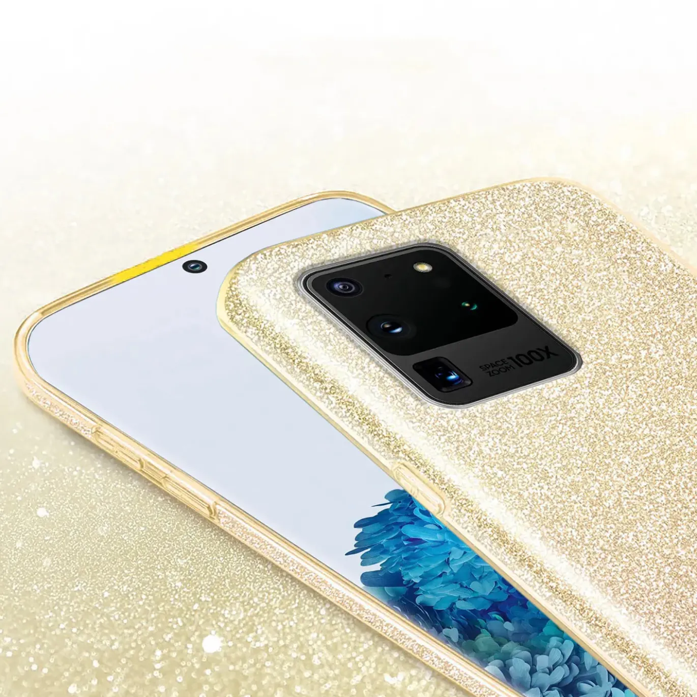 Samsung Galaxy S20 Ultra - Glitzer TPU Hülle