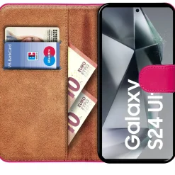 Samsung Galaxy S24 Ultra - Klapphülle mit Kartenfächern
