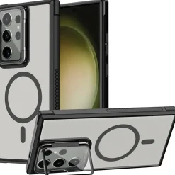 Samsung Galaxy S23 Ultra - MagSafe Hülle mit Glas & Schutzfunktion