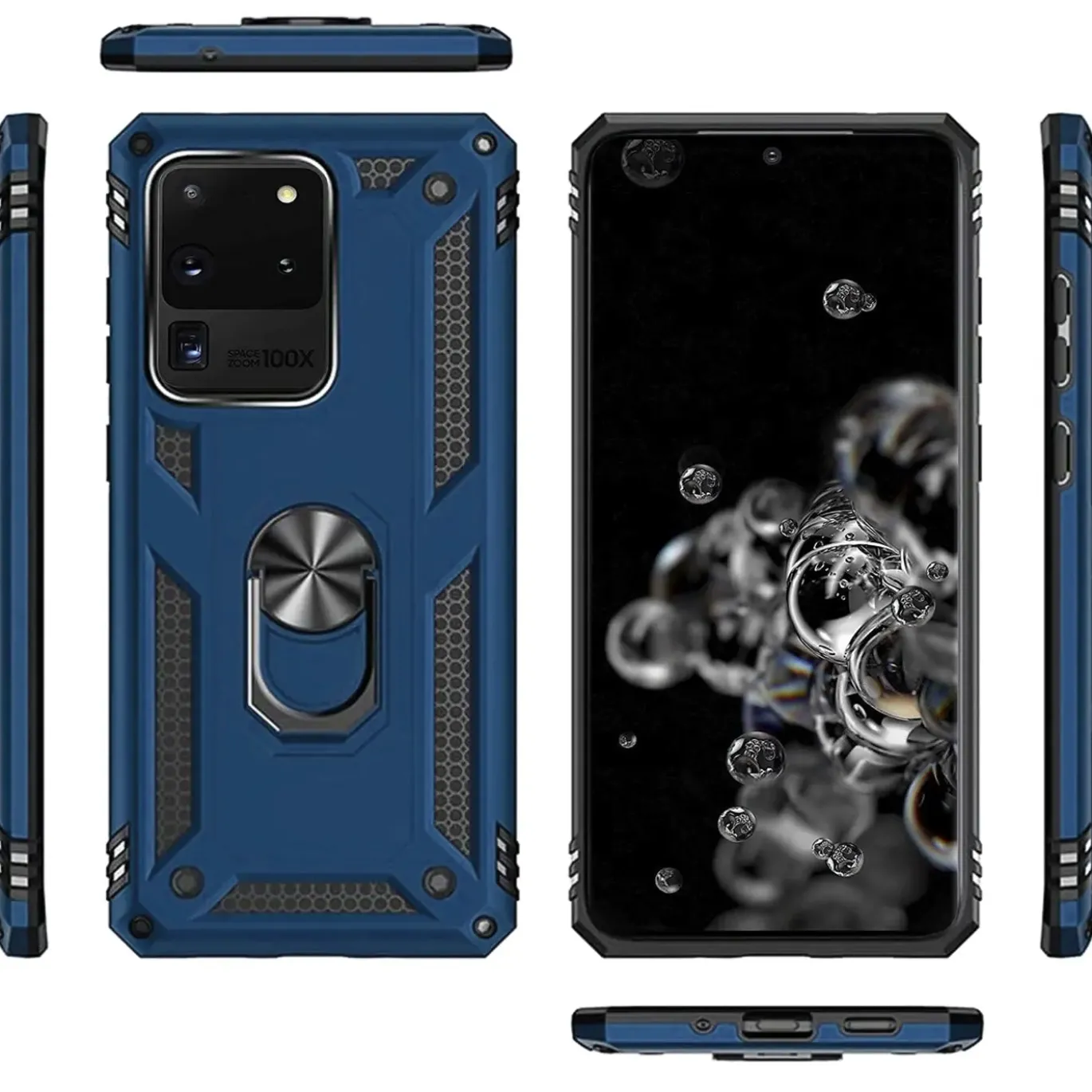 Samsung Galaxy S20 Ultra - Outdoor Hardcase mit Ringhalter