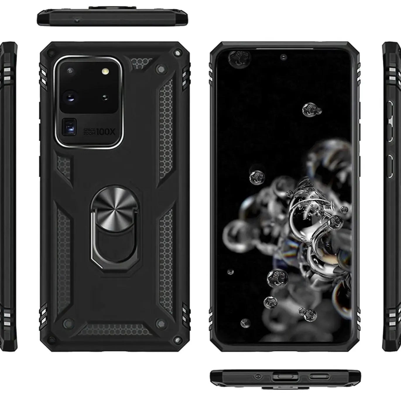 Samsung Galaxy S20 Ultra - Outdoor Hardcase mit Ringhalter