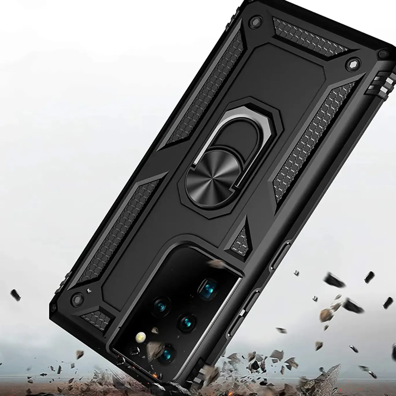 Samsung Galaxy S20 Ultra - Outdoor Hardcase mit Ringhalter