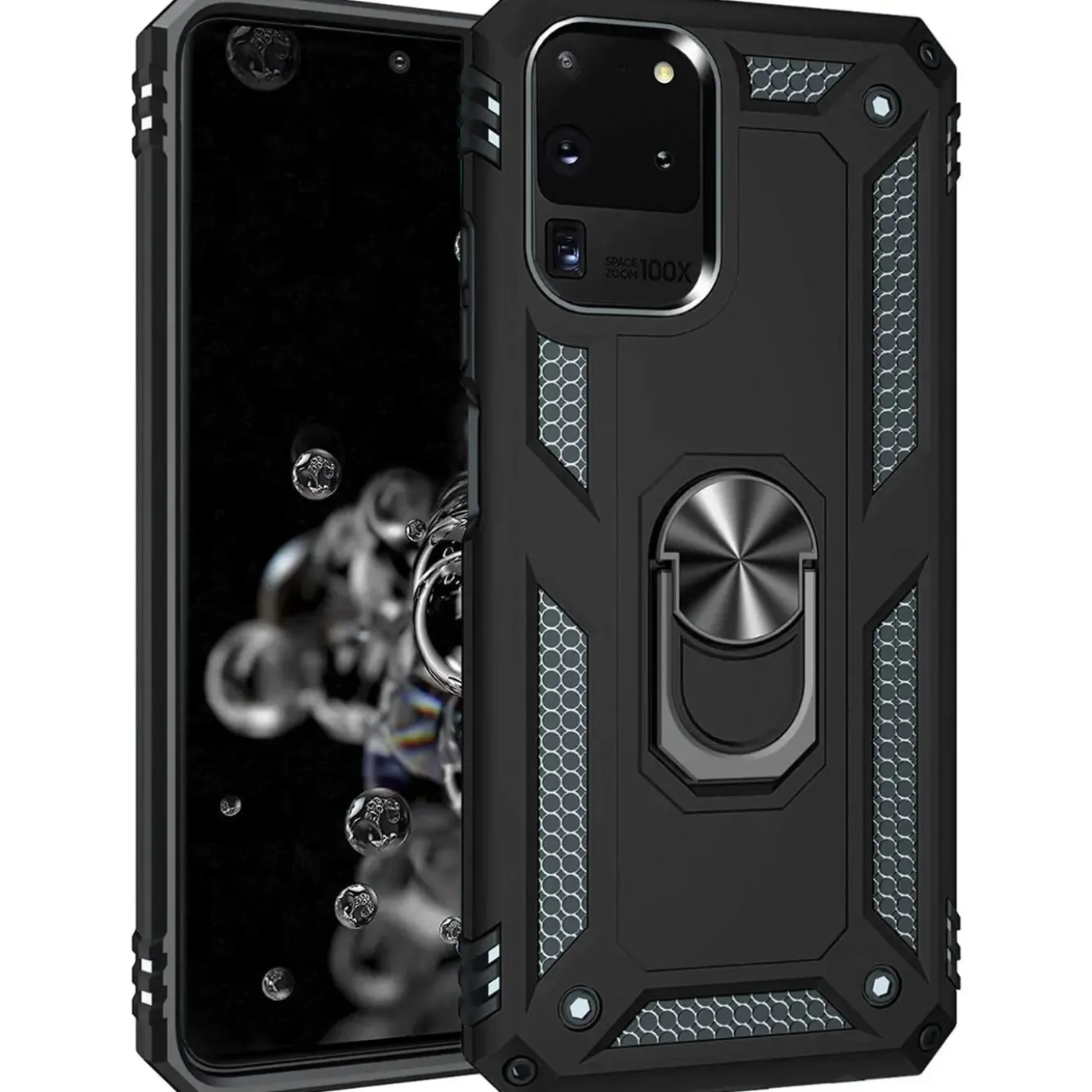 Samsung Galaxy S20 Ultra - Outdoor Hardcase mit Ringhalter